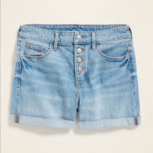 Old Navy High Waisted Jean Shorts